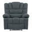 Fauteuil inclinable à massage avancé avec vibration chauffante, inclinaison réglable et support ergonomique pour un confort ultime