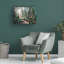  Art mural sur toile tendue - «Forest Light» par Joanne Hastie pour décoration de salon, de chambre à coucher ou de bureau - 35 x 47-1494252722