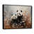 Black Floater Framed