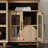 Corretta Buffet Cabinet With 4 Glass Doors, Shelves, and Drawers-1576161021