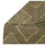 Hand Knotted Geometric Area Rug in Dark Grey And Grey