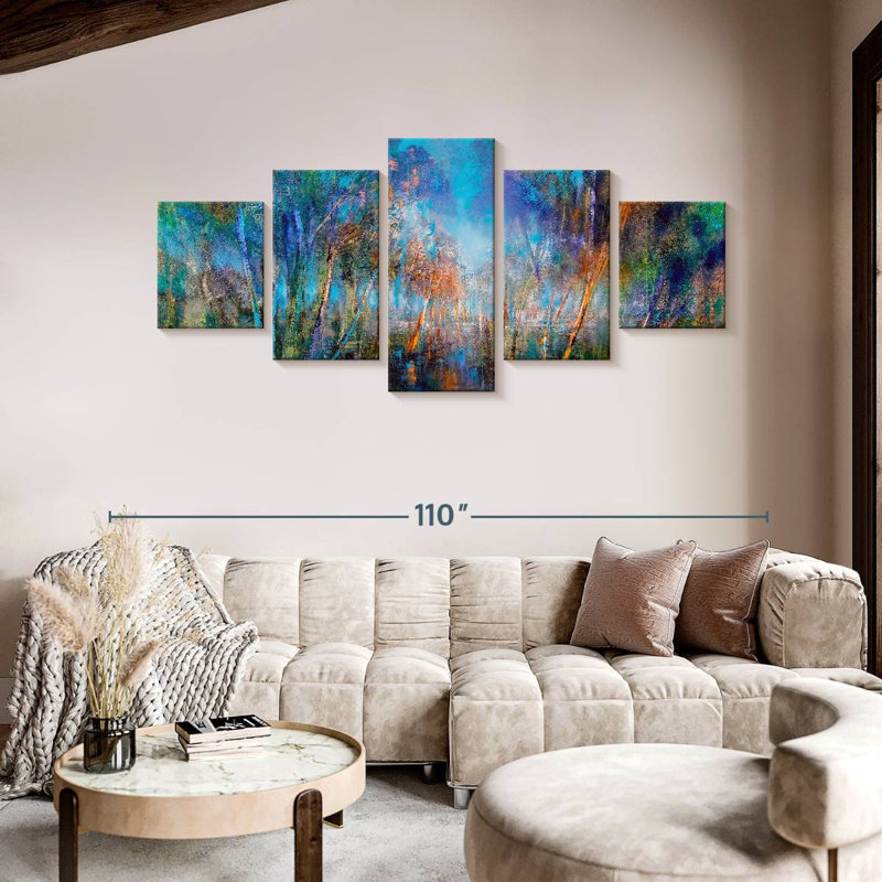Blinded, 42" H x 92" W
