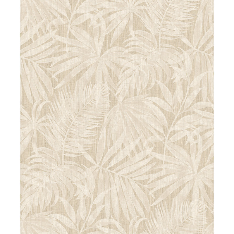 Papier peint Sonny Beige Fronds, Beige