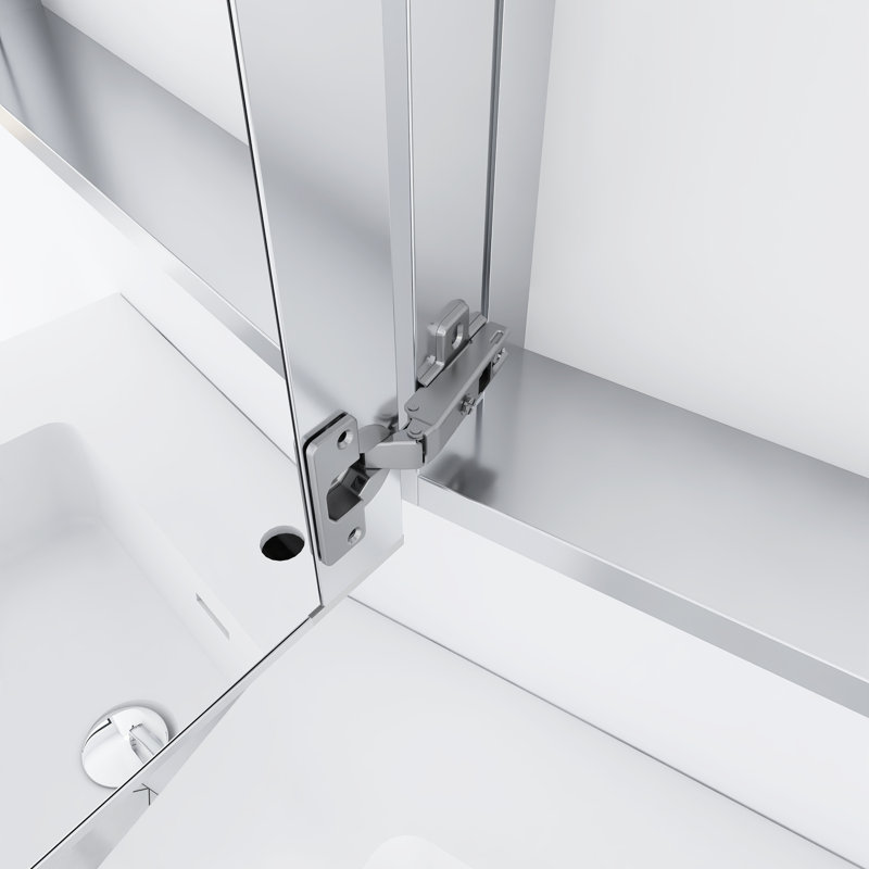 Armoire à pharmacie avec miroir Kilby, H 30 po x l 24 po x P 5 po