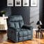 35" Wide Modern Super Soft Microfiber Comfortable Manual Recliner-2120291340