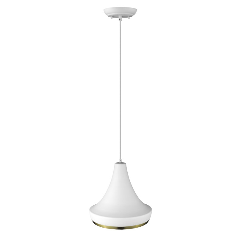 Beloit 1 - Light Single Pendant, White
