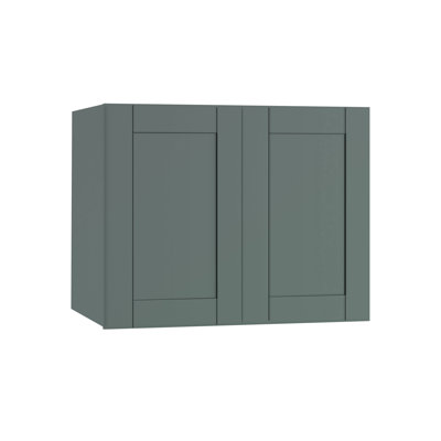 Gallery Express Haven Assembled 30 in W X 24 in D X 24 in H Wall Bridge Kitchen Cabinet with Sft Close in Meadow