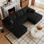 Canapé modulaire avec repose-pieds Cloud, aucun assemblage requis-773697863-773697871-773697868