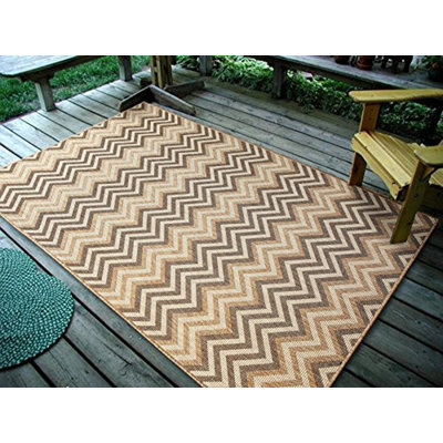 Tapis intérieur/extérieur gris/beige Jurgensen