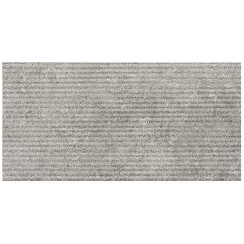 New Rock 12x24 Matte Porcelain Tile, Fossil Dark Gray