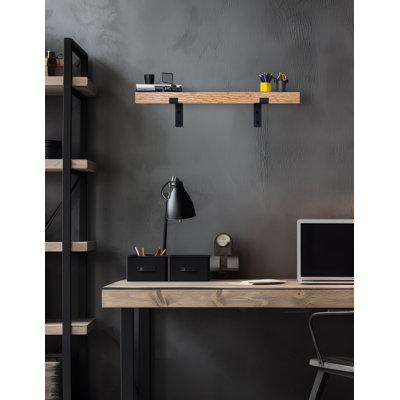 Tablette en bois massif Emerald Lee