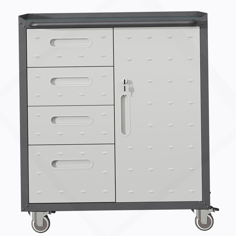 Sturdy Metal Tool Storage Cabinet With Wheels - Tool Storage Cabinet  Garage, Office, And Home Organizer Solutions
