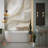 Soft Ivory Fabric Flow-854618209