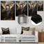 «Gold Angel Rebel Renaissance III», art mural Pop Art-1004863721