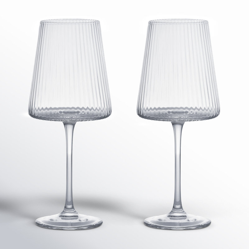 Empire 15.25oz. Wine Glass Set, Clear