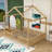 Enchanting Montessori Wooden House-Shaped Bed With Canopy-1892586438-1892586436