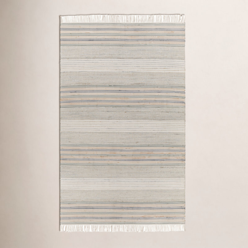 Haiya Striped Indoor Rug, Rectangle 6' x 9'