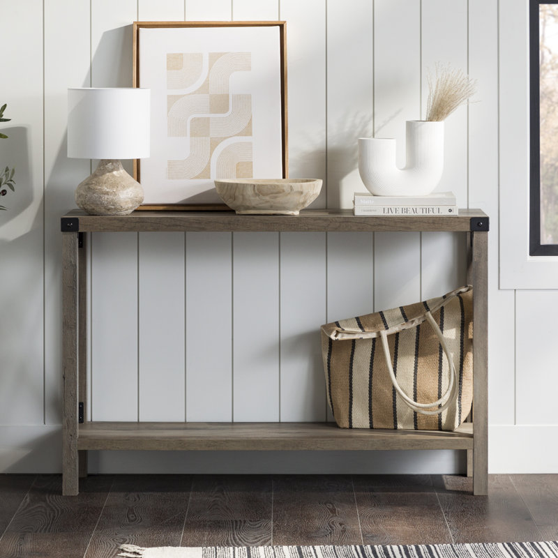 Bella Console Table, Grey Wash