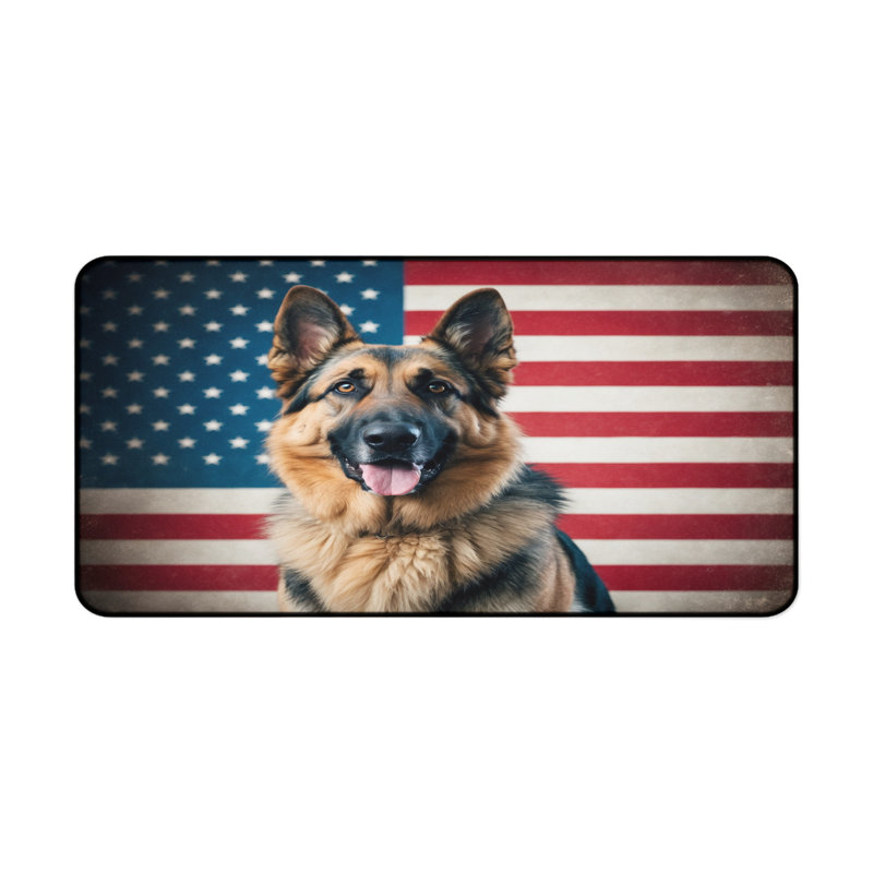 Polyester Desk Pad, 14.4x12.1