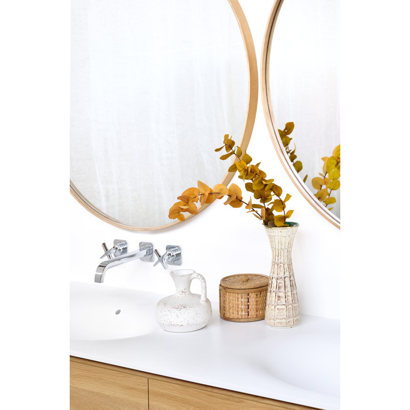 Layers Flat Wall Mirror, 35.8" x 35.8"