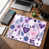 Motif de cœur rose et mauve