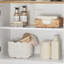 Gusti 60cm Single Bathroom Vanity Base Only in White