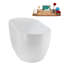 Baignoire autoportante 48 "avec drain interne Streamline-102285103