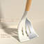 Ensemble 23 pièces d'ustensiles de cuisine en silicone, poignée de bois antiadhésive, résistant à la chaleur, blanc crème