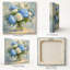 «Blue Hydrangea», art mural sur toile tendue-1193361367