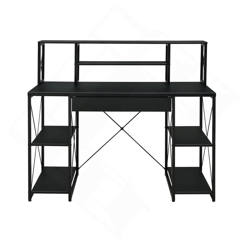 Capital Iron Writing Desk, Black