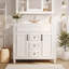 Meuble-lavabo avec rangement en résine 35,99 po-94400006