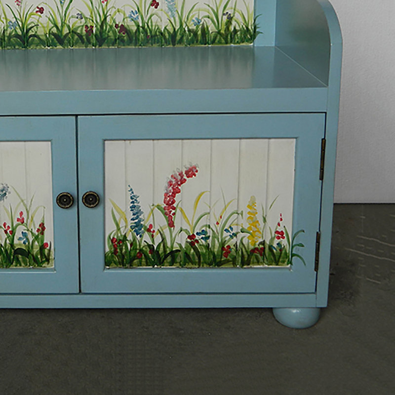 31.5in Retro style Shoe Change Stool