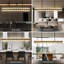 Jaylnn 60 - Light 54’’  Crystal Dimmable LED Kitchen Island Rectangle Chandelier(Includes 60XG4 Bulbs)-2077281858