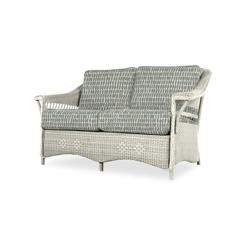 Nantucket Outdoor 2 - Seat Loveseat, Charlotte Sparrow, Linen