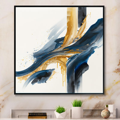 Stylish Spiral Abstract VI - Impression sur toile