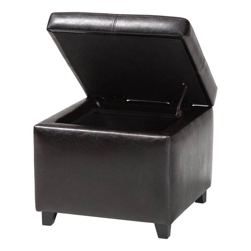 Repose-pieds Baxton Studio, Marron foncé