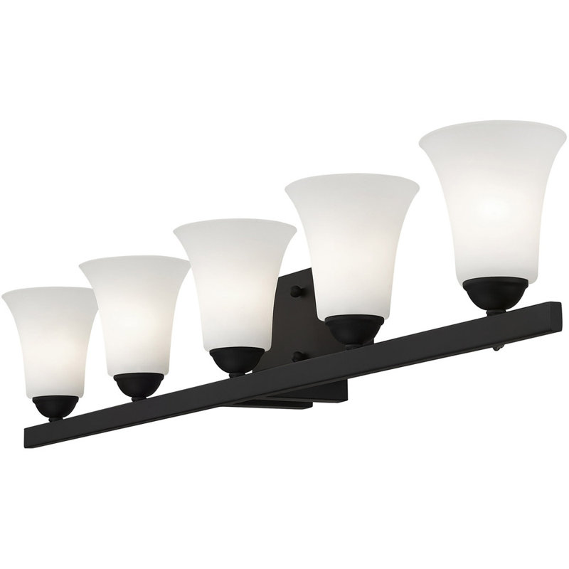 5 - Light Vanity Light, Black