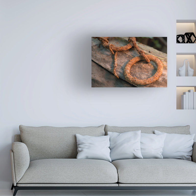 Art sur toile «ologic bol roule »par Gordon Semmens, H 12 po x l 19 po