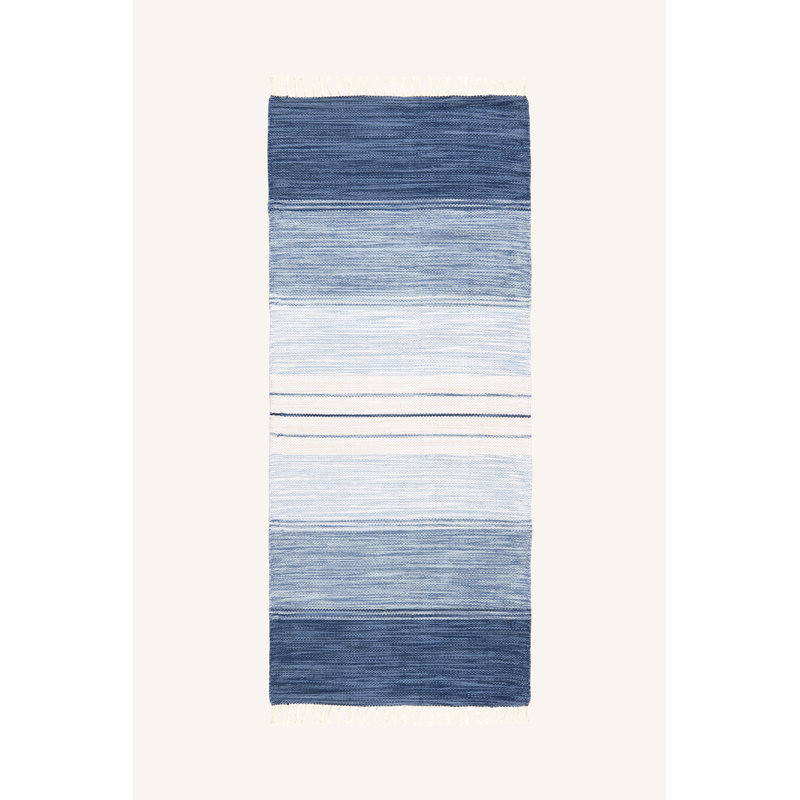 Runner Jensenn Striped Hand Woven Area Rug, Runner 70 x 300cm