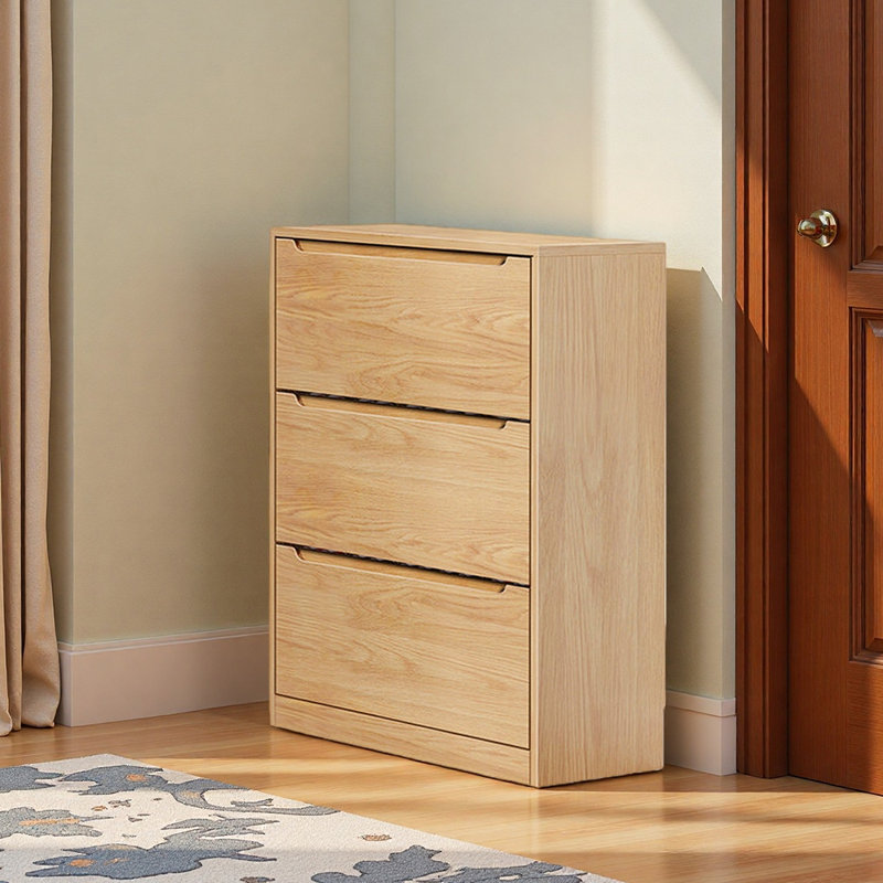 Modern simple furniture storage shoe cabinet, 42.52" H x 23.62" W x 12.99" D