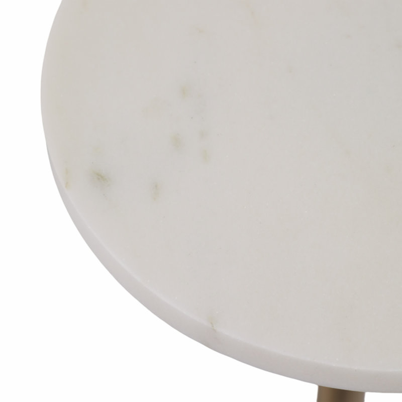 24" Vanzella Marble Accent Table