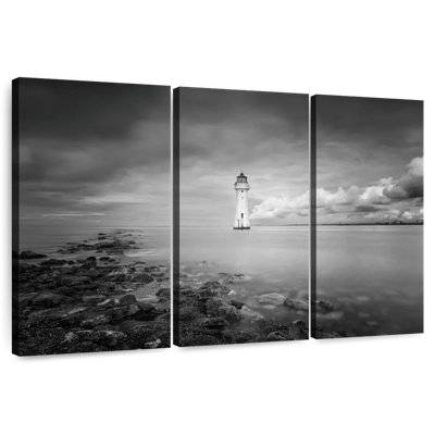 Phare noir et blanc Aletra