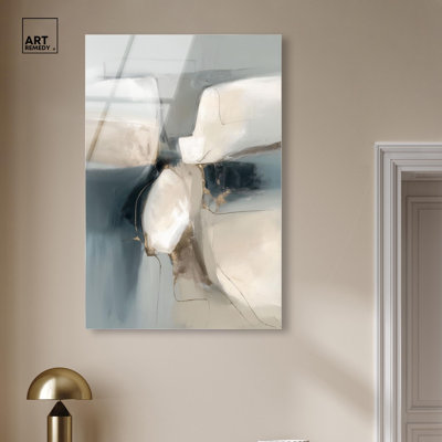 Crandon III Acrylic Print Boho Abstracts Art by Art Remedy, Ready to Hang, 30 x 45