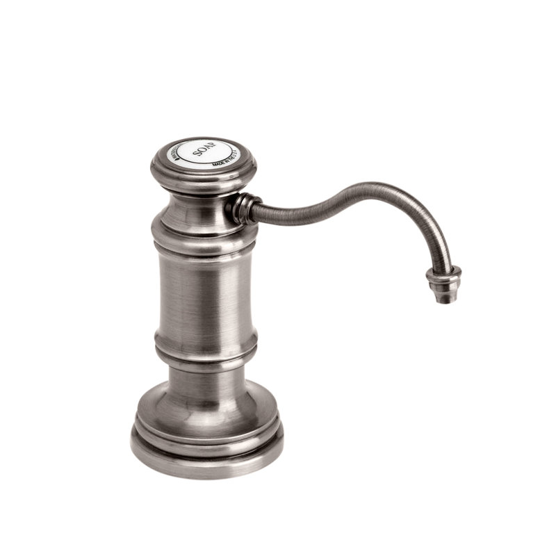 Traditional Soap/Lotion Dispenser - Hook Spout, Chocolate Bronze