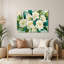 Art mural hawaïen en métal brun Tiare-93368098