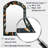 Vintage Nomad Ii Boho Pattern - Boho Arch Decorative Mirror, Bohemian Asymmetrical Wall Mirror, Printed Metal Art-1034529645