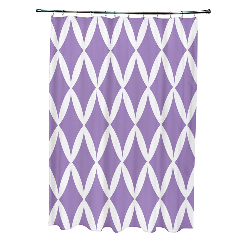 Floral Shower Curtain, Heather