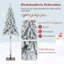 Lighted Artificial Pine Christmas Tree