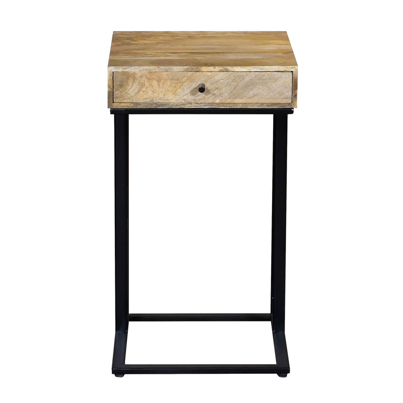 Carson Pedestal End Table