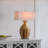 16x10.5x36" Ceramic Table Lamp